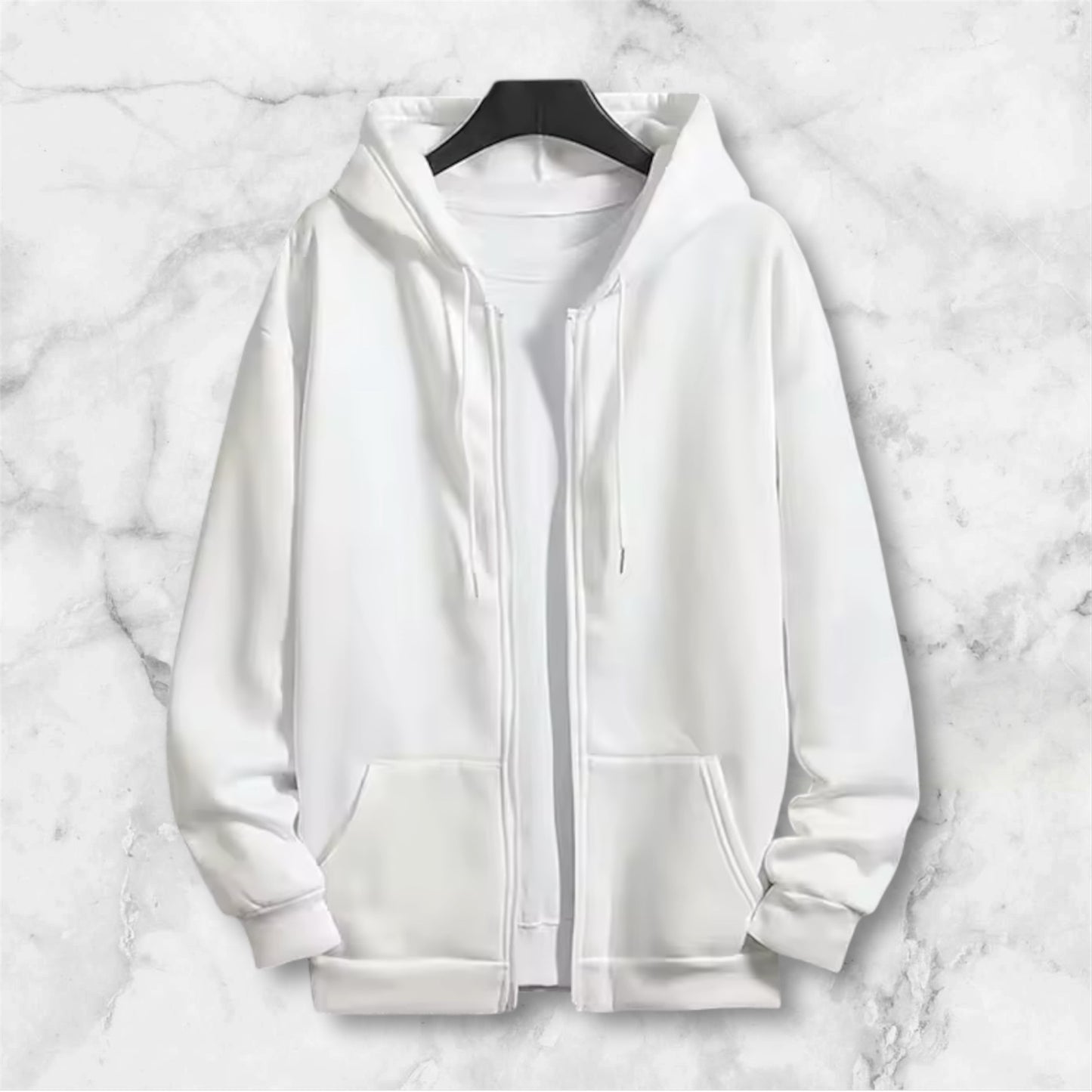 Ensemble de jogging homme 2 pièces – Sweat à capuche zippé & pantalon – Automne/Hiver