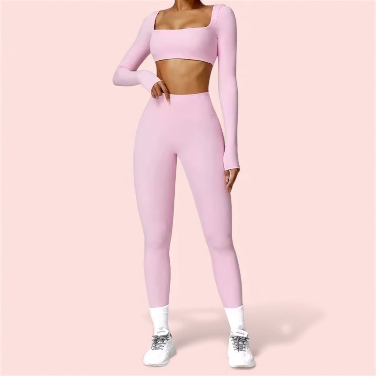 Ensemble Fitness Femme Taille Haute – Performance & Confort | Mym’s Fitness